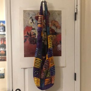 Big crossbody tote bag